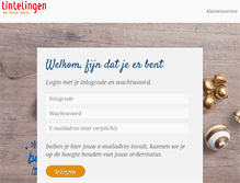 Tablet Screenshot of mijntinteling.nl